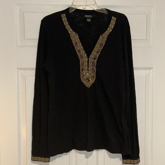 Lucky Brand V-Neck Top - Picture 5 of 11